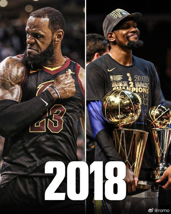 杜兰特詹姆斯季后赛再对决或成谢幕战